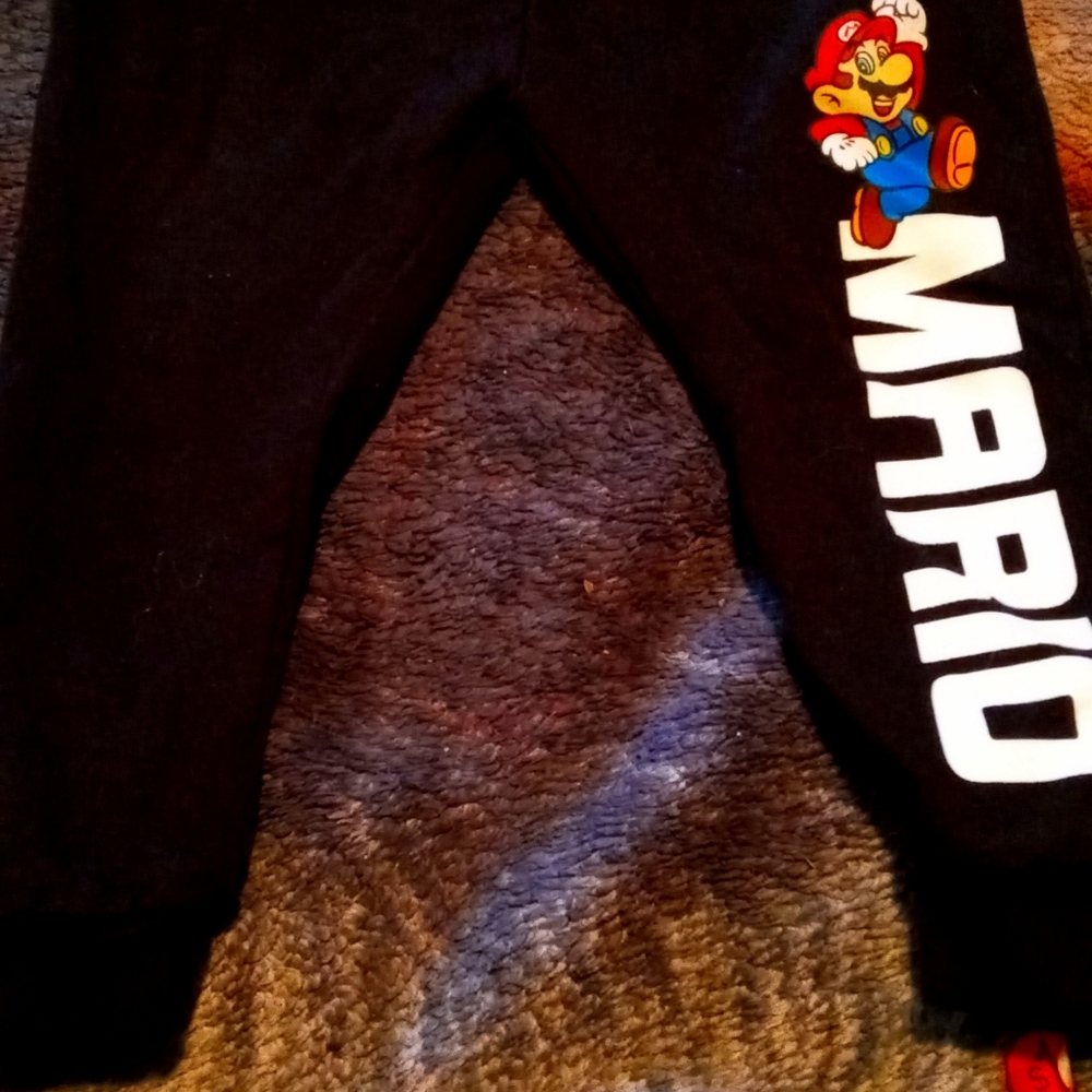 Super Mario boys 2T pants
